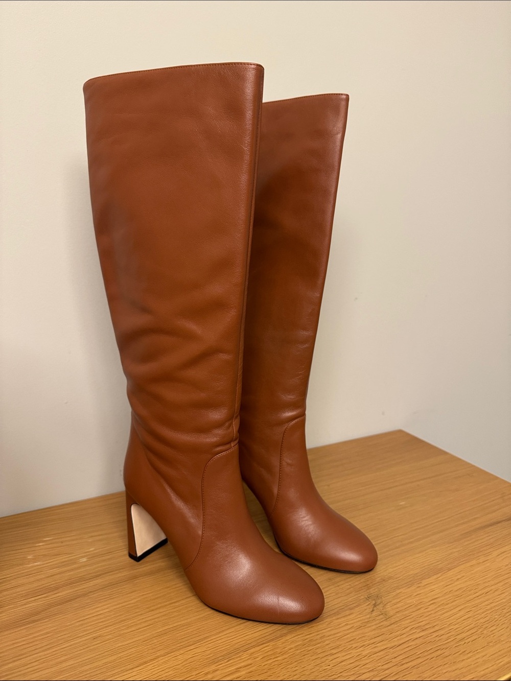 Stuart Weitzman Women's 'Babette Tubo' Boots Luxe Saddle 6B